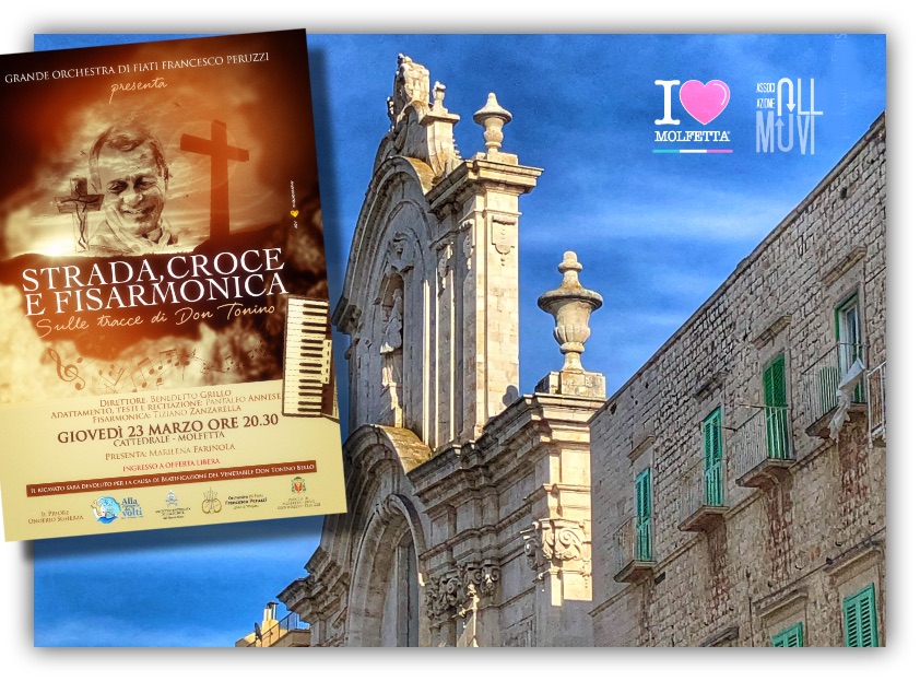 Strada, croce e fisarmonica sulle tracce di Don Tonino