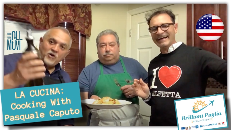 La Cucina Cooking with Pasquale: special guest Roberto Pansini from Molfetta
