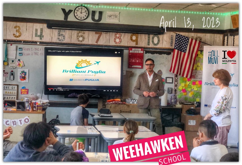 Brilliant Puglia protagonista negli istituti scolastici del New Jersey 
