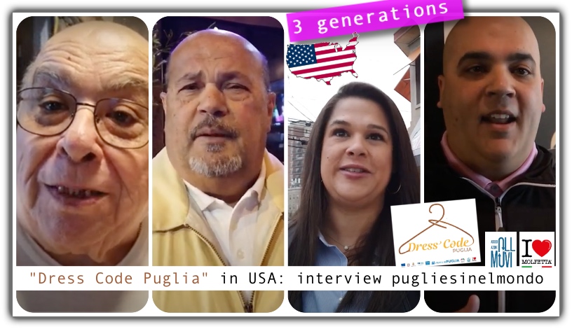 Un video di tre generazioni di emigrazione pugliese negli USA: Dress Code Puglia