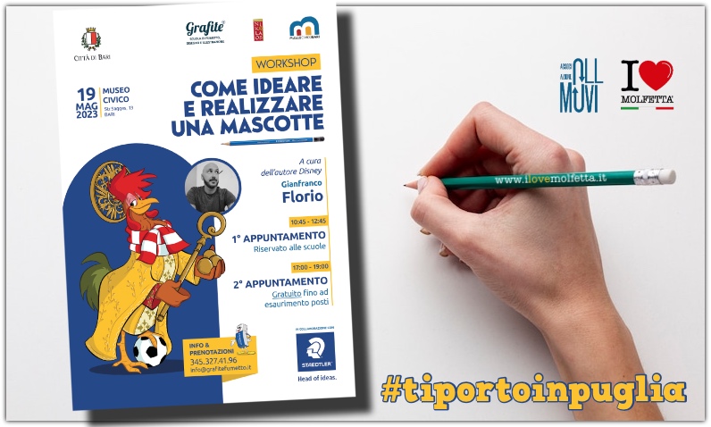 Workshop: come ideare e realizzare una mascotte