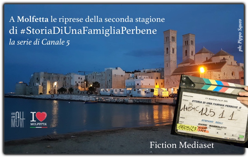 Storia di una famiglia perbene: Ciak a Molfetta