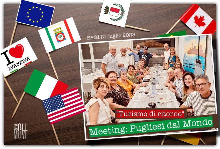 Pugliesi dal Mondo si incontrano a Bari: turismo di ritorno