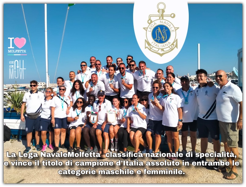 Lega Navale Molfetta: vince il titolo di campione d ' Italia 