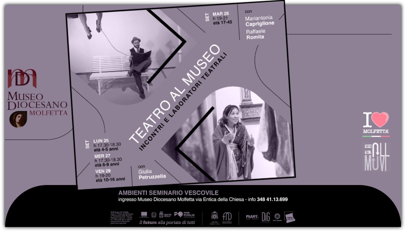 Teatro al Museo: incontri e laboratori teatrali al Museo Diocesano di Molfetta