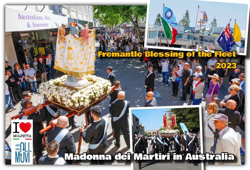Fremantle Blessing of the Fleet 2023: Madonna dei Martiri in Australia