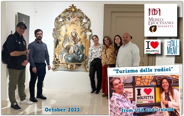 From Dublino visit Molfetta with American friends