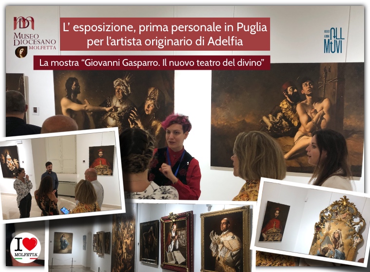 Pochi giorni per ammirare al Museo Diocesano di Molfetta la mostra di Gasparro 