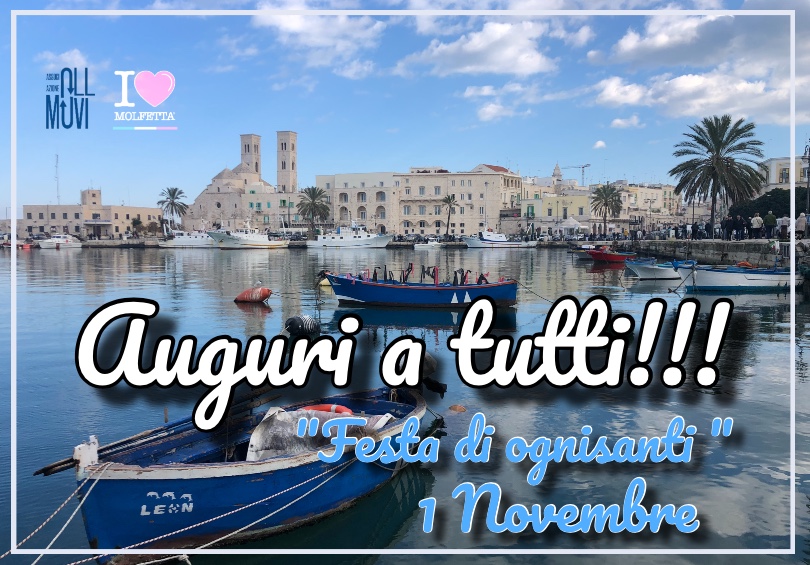 In Italia si celebra la festa di Tutti i Santi: 1 Novembre