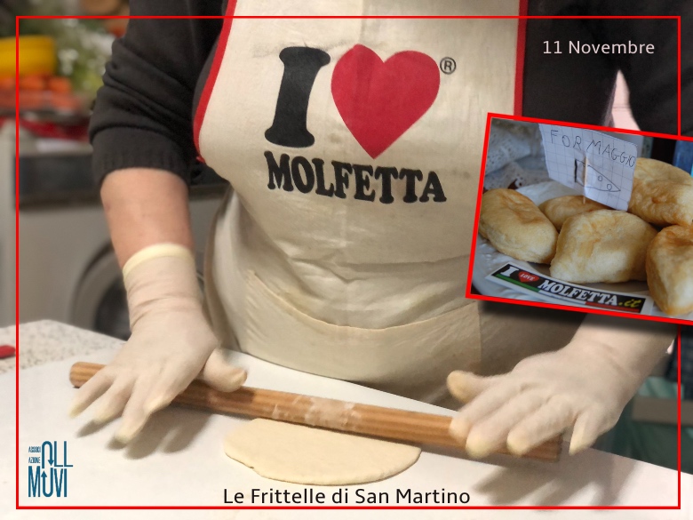 A Molfetta grande abbuffata con le frittelle di San Martino