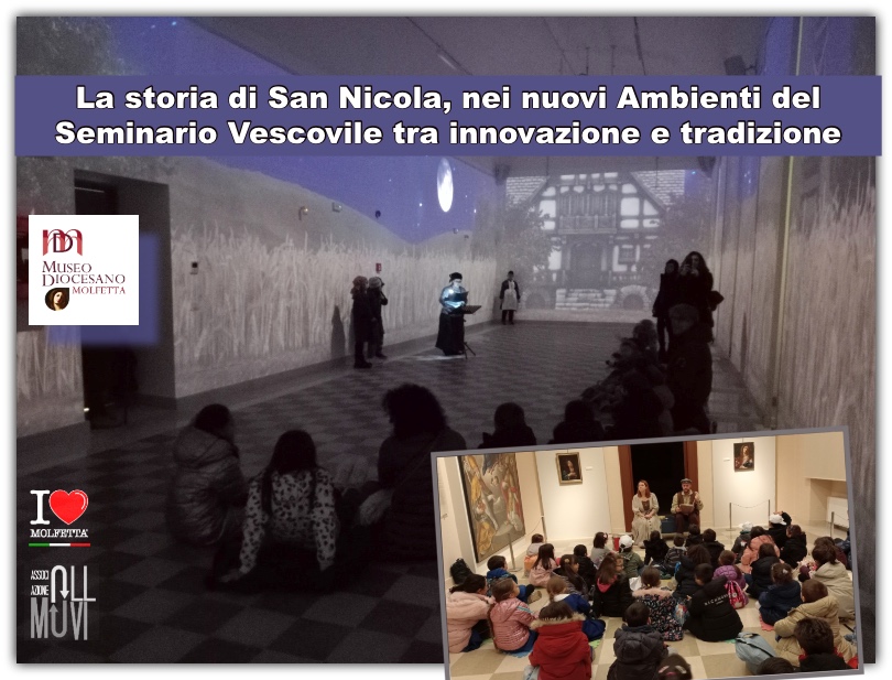 La storia di San Nicola, nei nuovi ambienti del Seminario Vescovile tra innovazione e tradizione