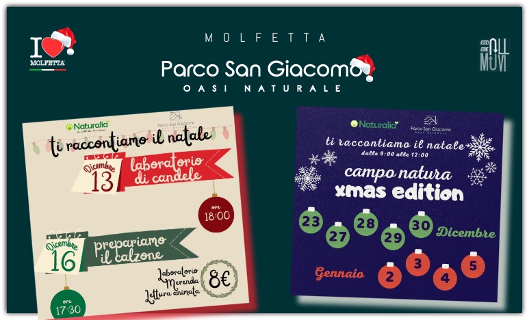 A Molfetta: Ti raccontiamo il Natale al Parco San Giacomo