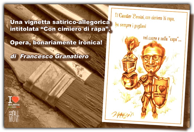 Una vignetta satirico-allegorica per I Love Molfetta