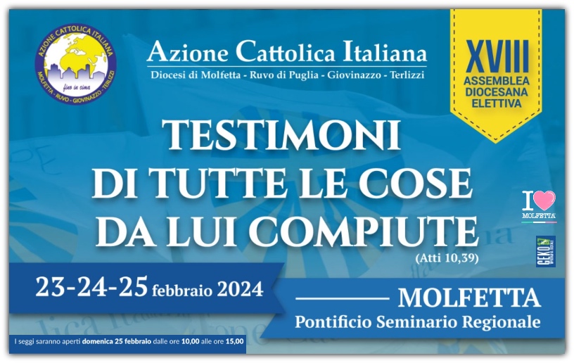 Azione Cattolica: XVIII Assemblea Diocesana Elettiva