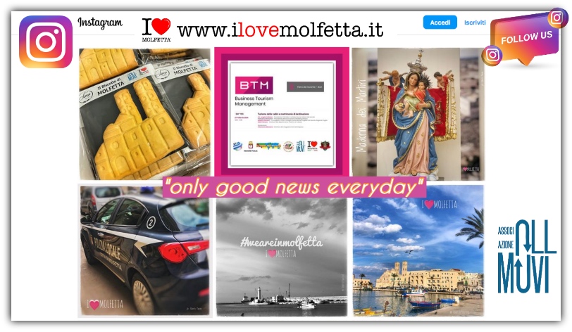 I Love Molfetta: Instagram profile Follow us