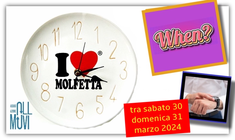 Cambio ora legale: marzo 2024