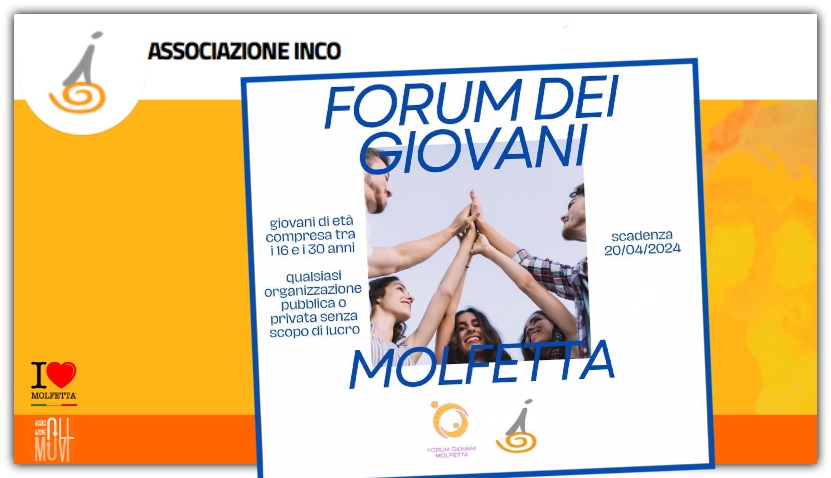 Associazione InCo: primo Forum dei Giovani cittadino