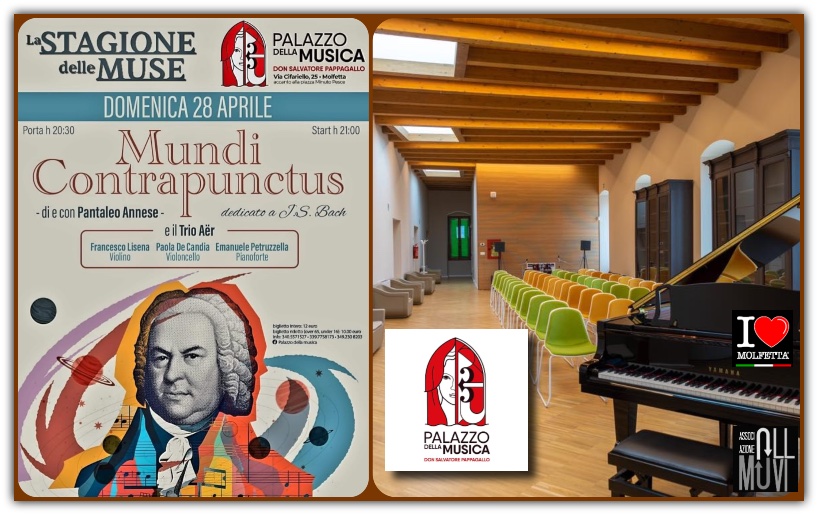 La Stagione delle Muse al Palazzo della Musica di Molfetta 