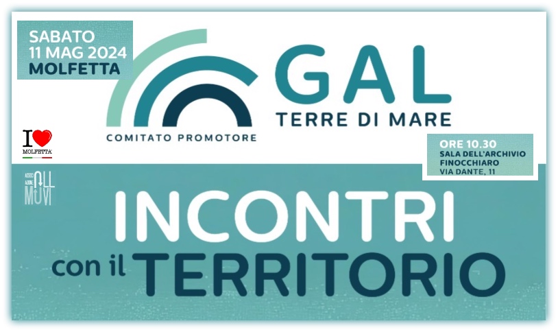 GAL Terre di Mare: tappa a Molfetta