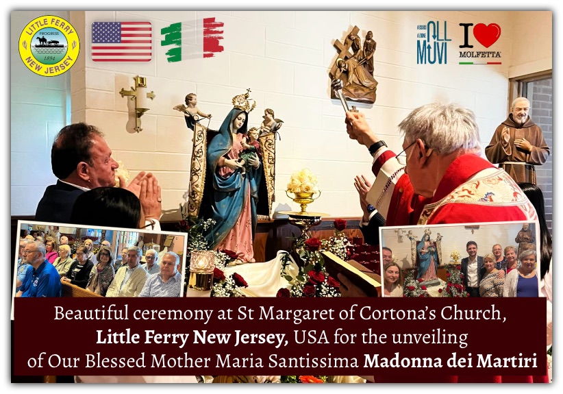 Un Ponte di Fede e Tradizione: La Benedizione della Madonna dei Martiri a Little Ferry