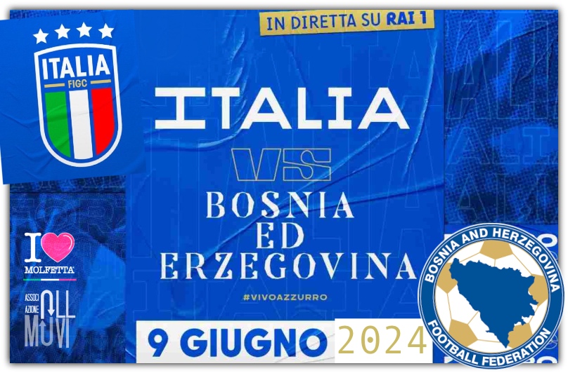 Italia - Bosnia: test amichevole 