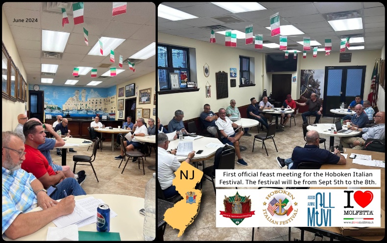 Meeting ad Hoboken per la Festa della Madonna dei Martiri 2024