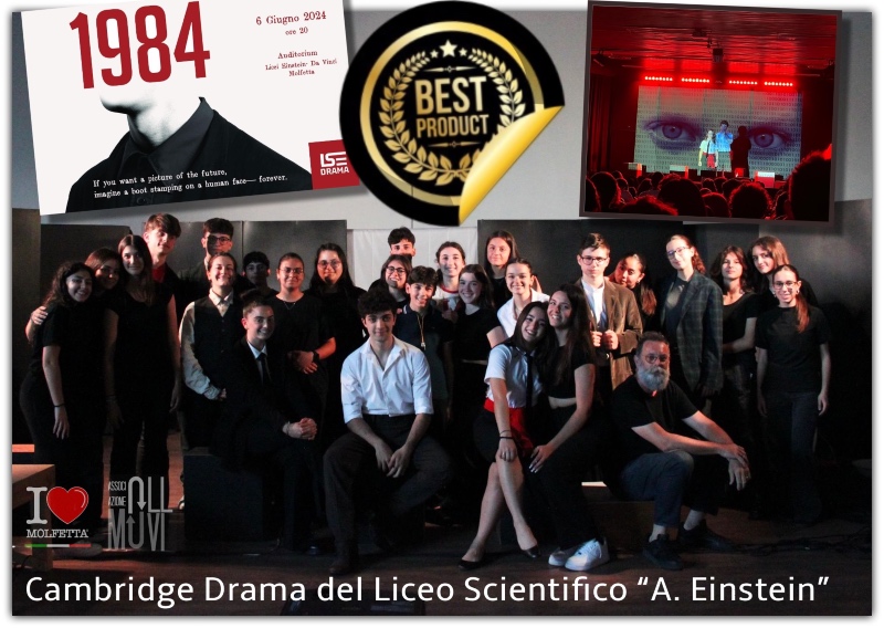 Studenti Molfettesi vincono il Festival di teatro con lo spettacolo in lingua inglese 