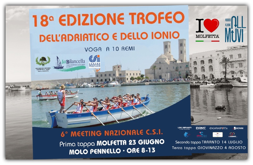 A Molfetta il Trofeo dell Adriatico e del Mar Ionio
