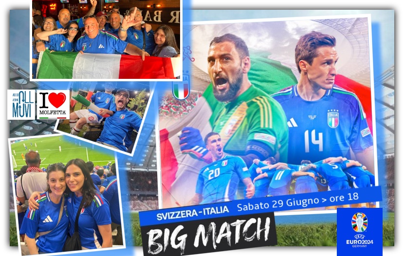 Svizzera - Italia: Tutti uniti per vincere insieme 