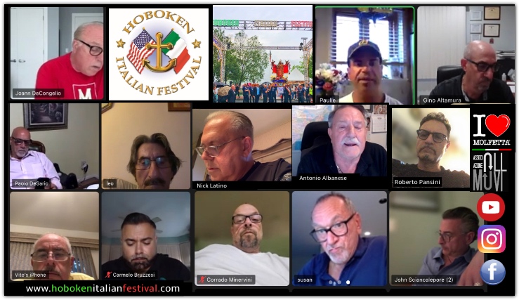 Hoboken Italian Festival 2024 meeting zoom: work work work