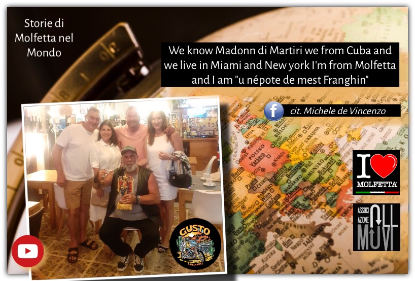 Da Molfetta verso Cuba, Miami, New York si incontrano alle Canarie