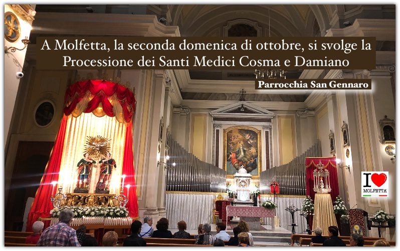 A Molfetta la processione dei SS Medici 2024