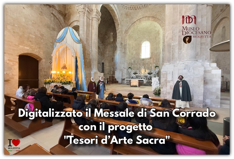 A Molfetta Digitalizzato il Messale di San Corrado