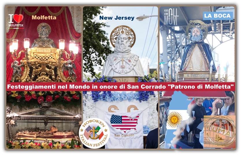 Solennita' di San Corrado a Molfetta e nel Mondo