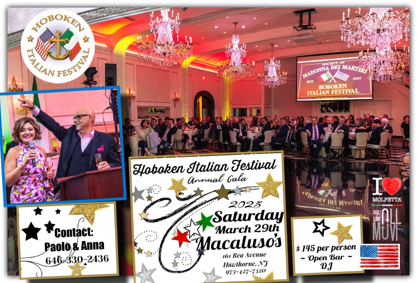 Annual Gala Hoboken Italian Festival 2025 