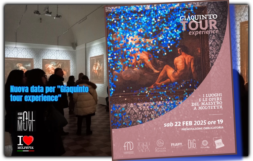 A Molfetta Giaquinto tour experience: nuova data 22 febbraio