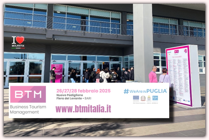 BTM Italia a Bari, 100 eventi e 400 relatori: il viaggio nel viaggio