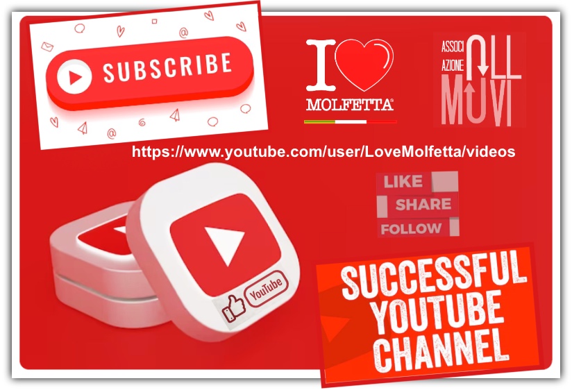 You Tube Channel I Love Molfetta: video, storytelling, drone, turismo, advertising 