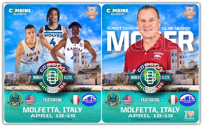 La Bridge the Gap Academy - Italy porta il Combine Elite World Showcase a Molfetta!