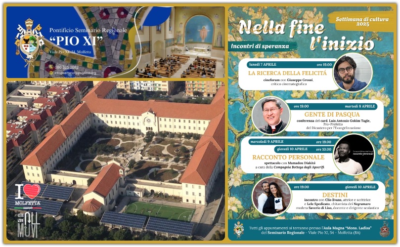 A Molfetta Settimana di Cultura: Incontri di Speranza