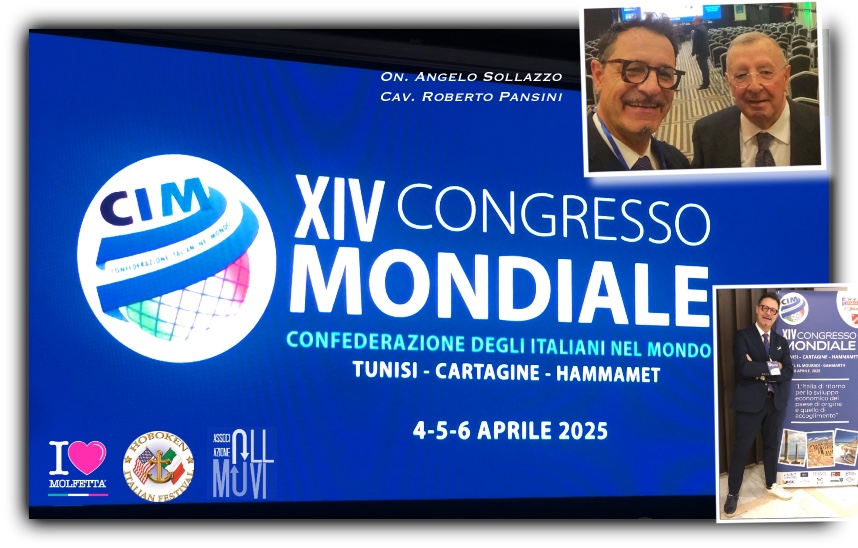 In Tunisia il XIV congresso della Confederazione degli Italiani nel Mondo: la Puglia c 'e'