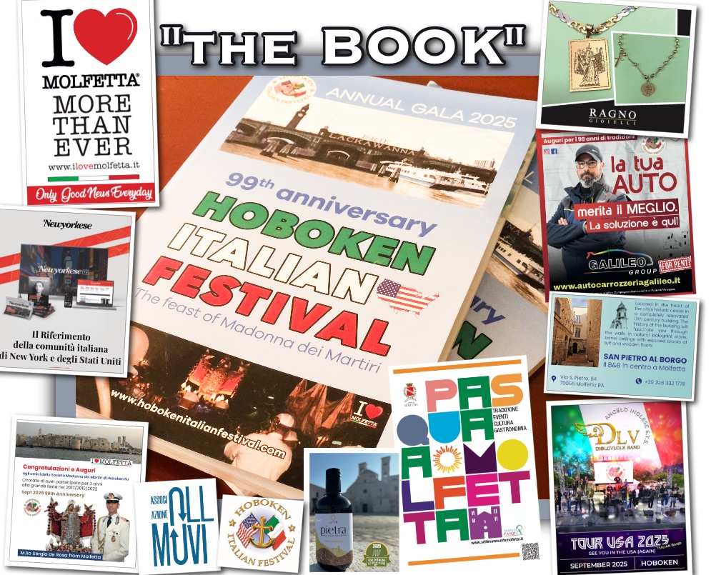 The Book: Hoboken Italian Festival 99th Anniversary SMDM in USA