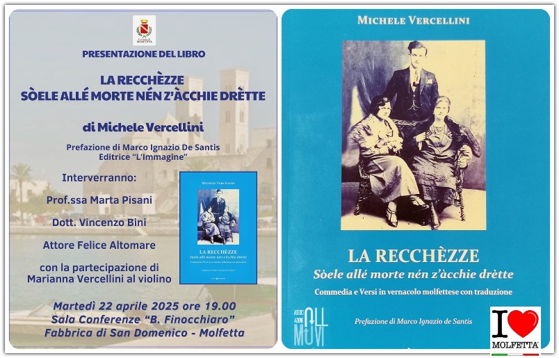 A Molfetta: Presentazione del Libro della prima commedia in vernacolo