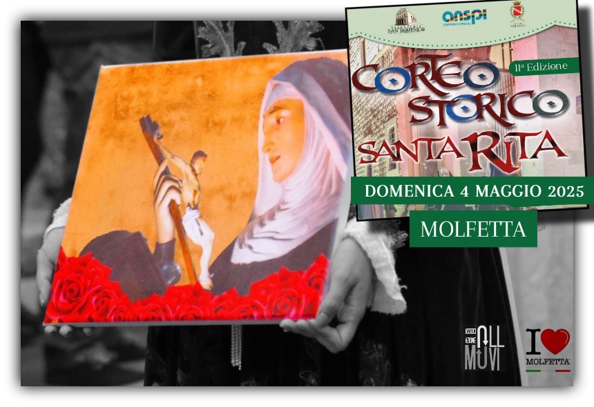 A Molfetta XI edizione del Corteo di Santa Rita