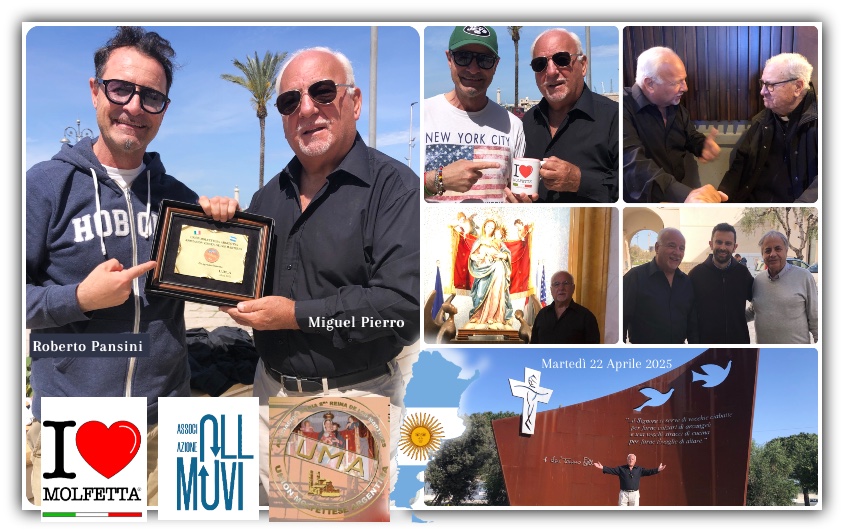 A Molfetta Miguel Pierro Presidente Union Molfettese Argentina 