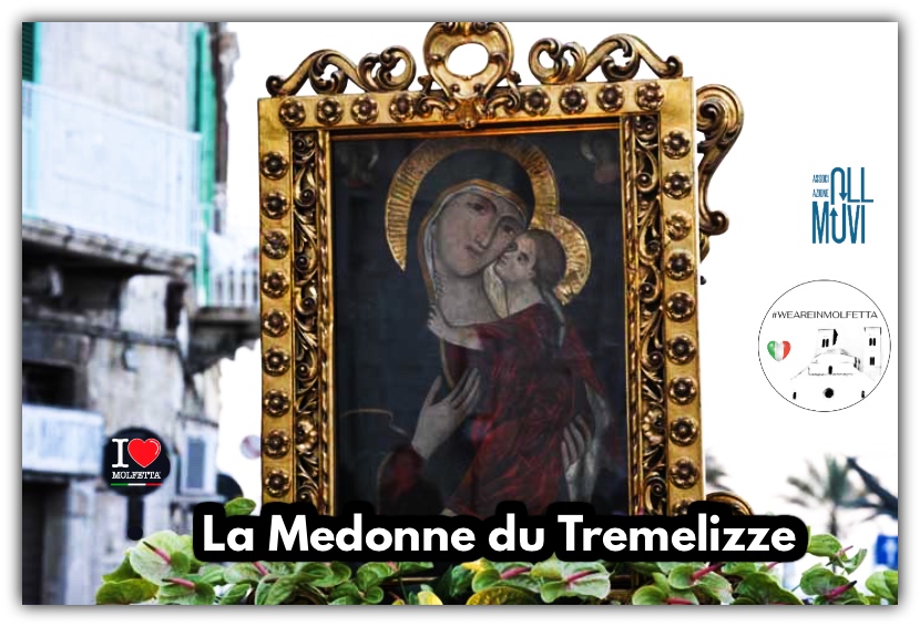 Icona della Madonna dei Martiri ospitata nella Parrocchia San Domenico a Molfetta
