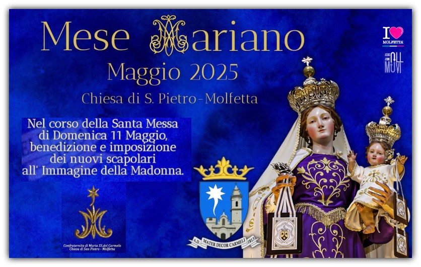 A Molfetta la Confraternita di Maria SS. del Carmelo: il Mese Mariano