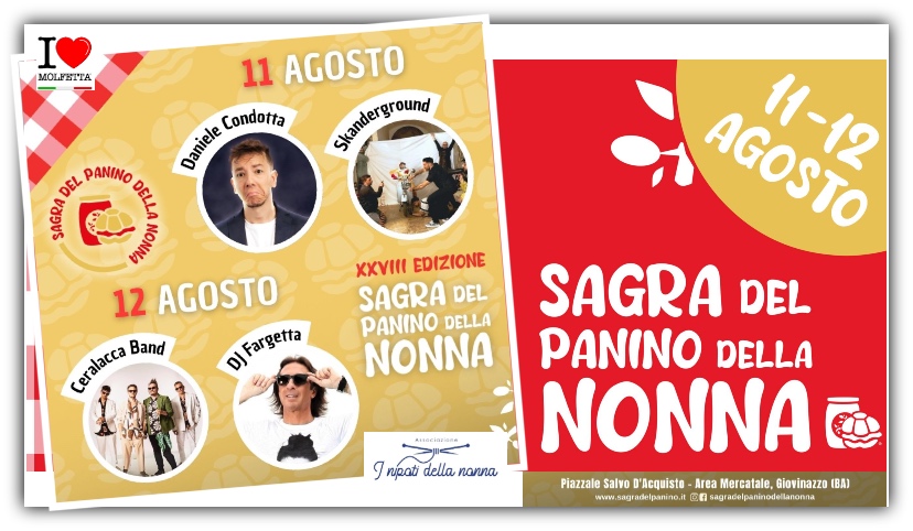 Ti Porto In Puglia: XXVIII Sagra del Panino della Nonna