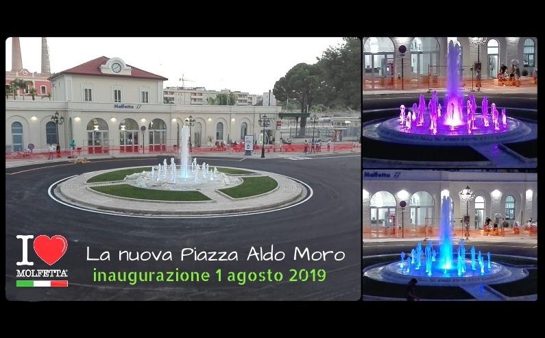 La Nuova Piazza Aldo Moro, la stazione di Molfetta La Nuova Piazza Aldo Moro, la stazione di Molfetta