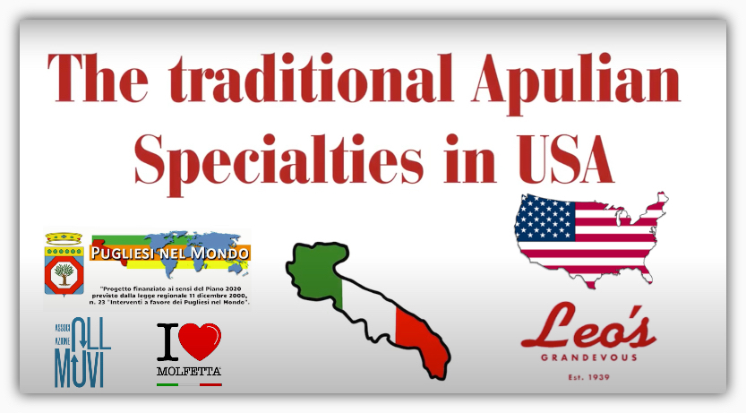 The traditional Apulian Specialties in USA: Puglia to browse